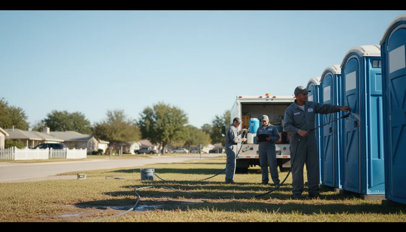 Long-Term Portable Toilet Rental in Wildwood, FL near me